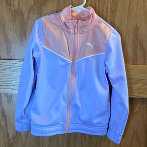 Toddler girls’ Puma zip up track jacket